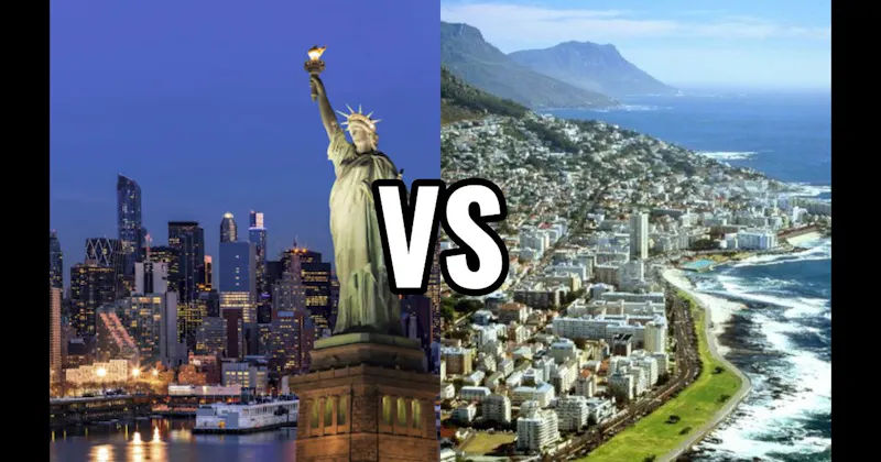 Cape Town, South Africa vs. New York City