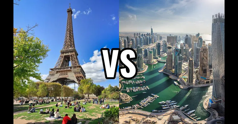 Dubai, UAE vs. Paris, France