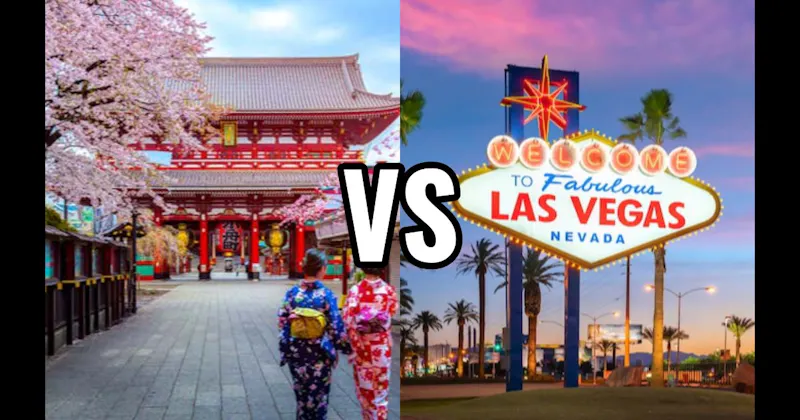Las Vegas vs. Tokyo, Japan