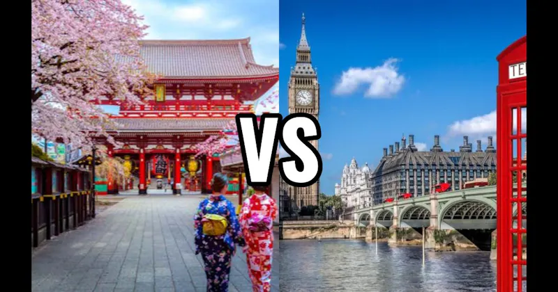 London, England vs. Tokyo, Japan