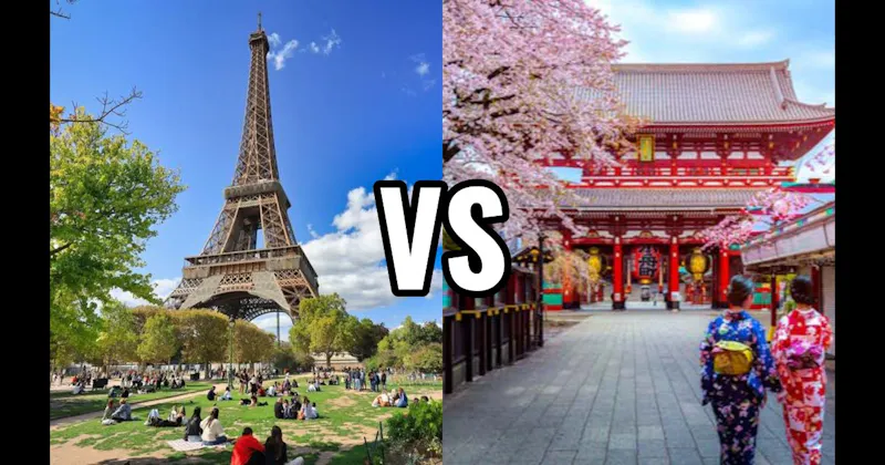 Paris, France vs. Tokyo, Japan