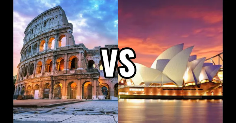 Rome, Italy vs. Sydney, Australia
