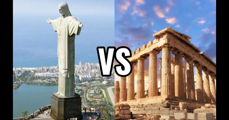 Acropolis of Athens vs. Christ the Redeemer