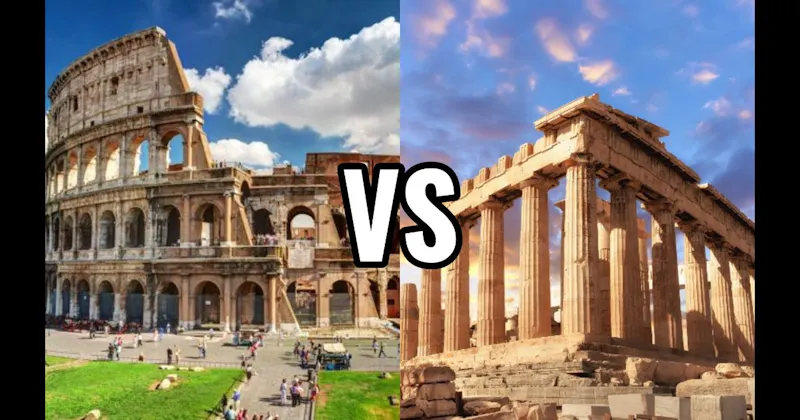 Acropolis of Athens vs. Colosseum