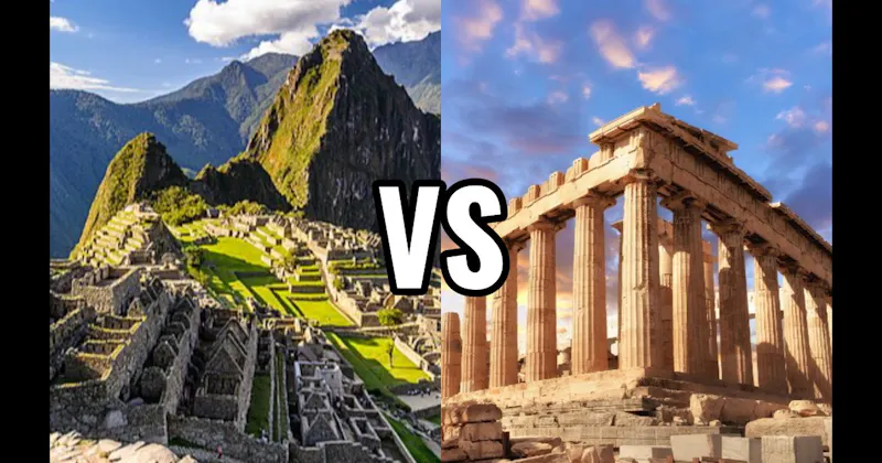 Acropolis of Athens vs. Machu Picchu