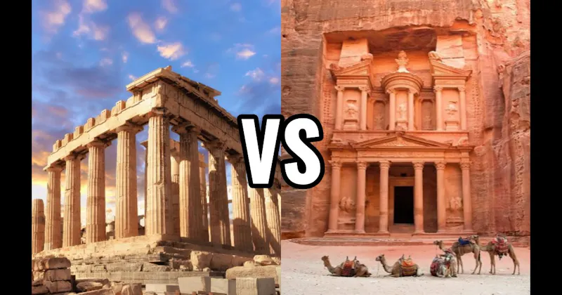 Acropolis of Athens vs. Petra