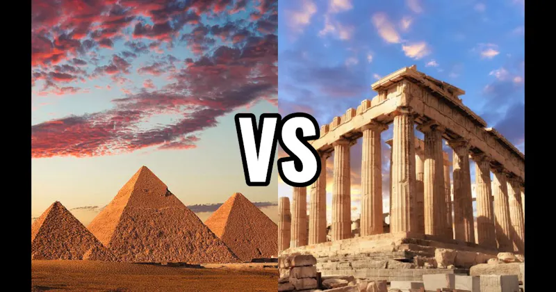 Acropolis of Athens vs. Pyramids of Giza