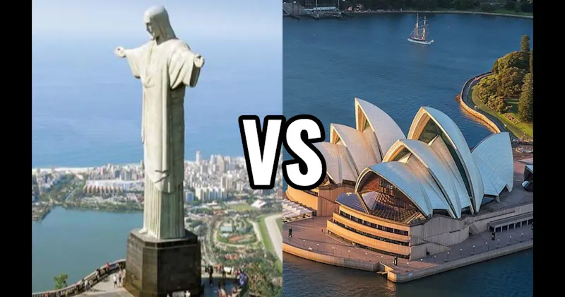 Christ the Redeemer vs. Sydney Opera House
