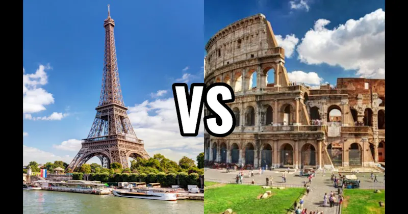 Colosseum vs. Eiffel Tower