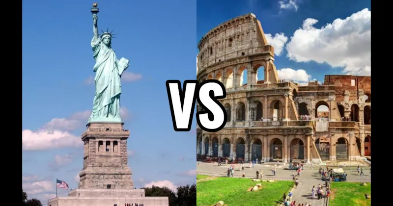 Colosseum vs. Statue of Liberty