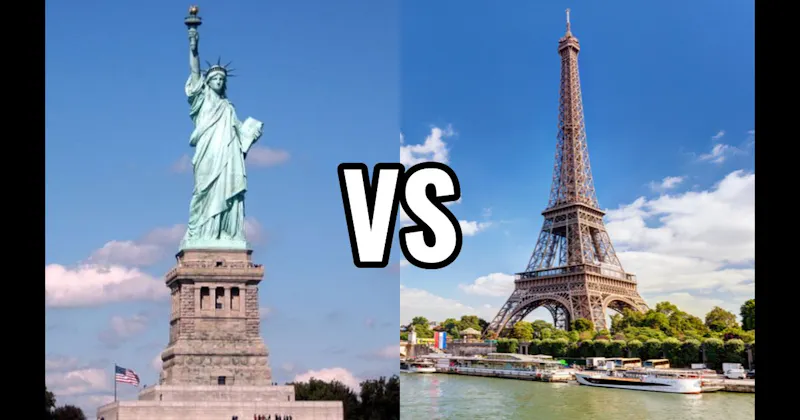 Eiffel Tower vs. Statue of Liberty