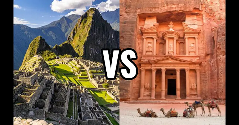 Machu Picchu vs. Petra