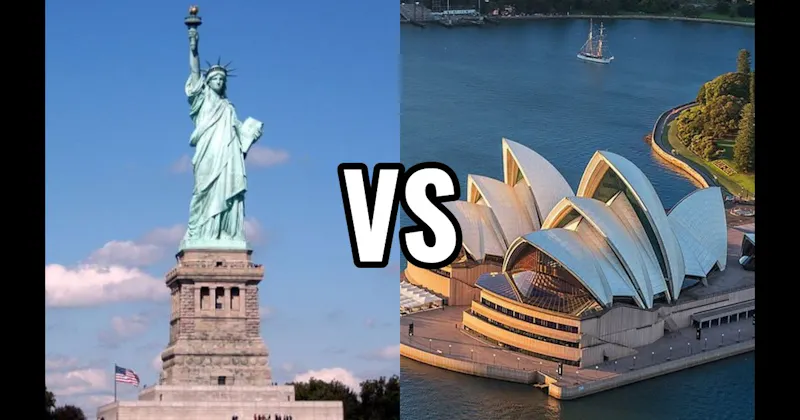 Statue of Liberty vs. Sydney Opera House