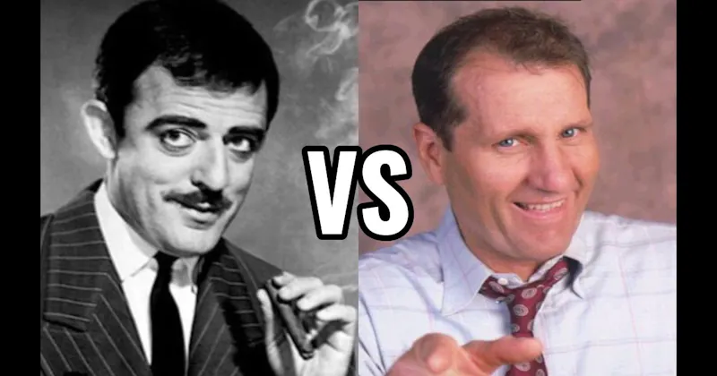 Al Bundy (Married… with Children) vs. Gomez Addams (Addams Family)