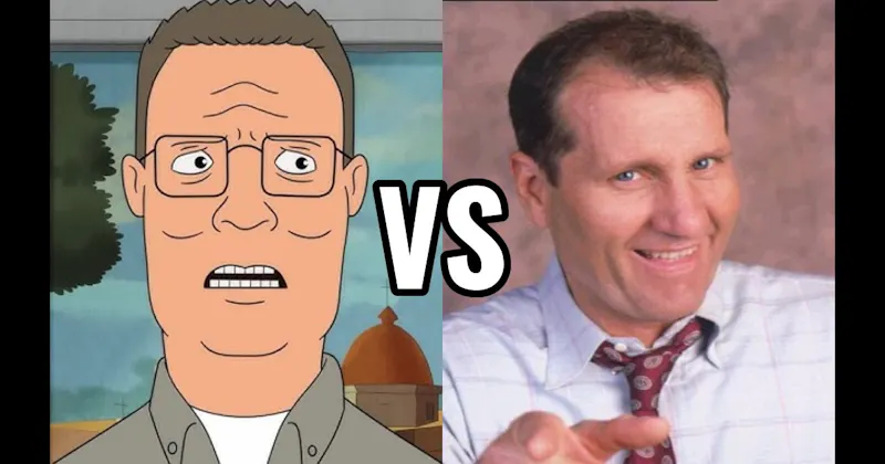 Al Bundy (Married… with Children) vs. Hank Hill (King of the Hill)