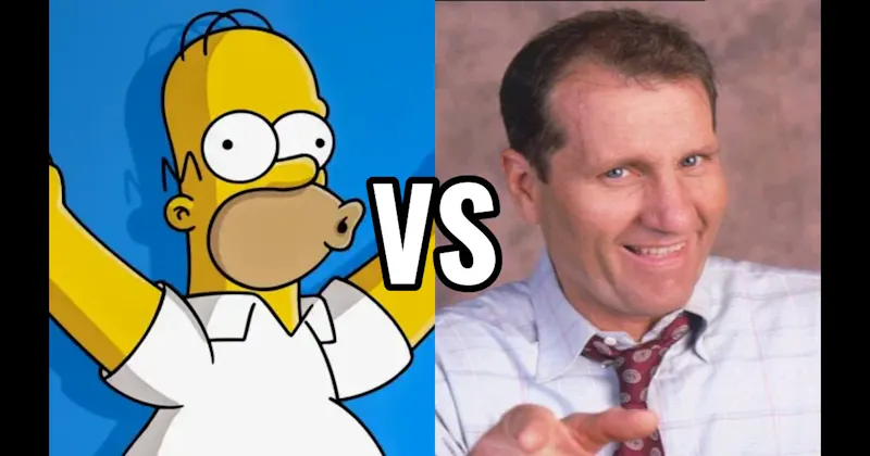 Al Bundy (Married… with Children) vs. Homer Simpson (The Simpsons)