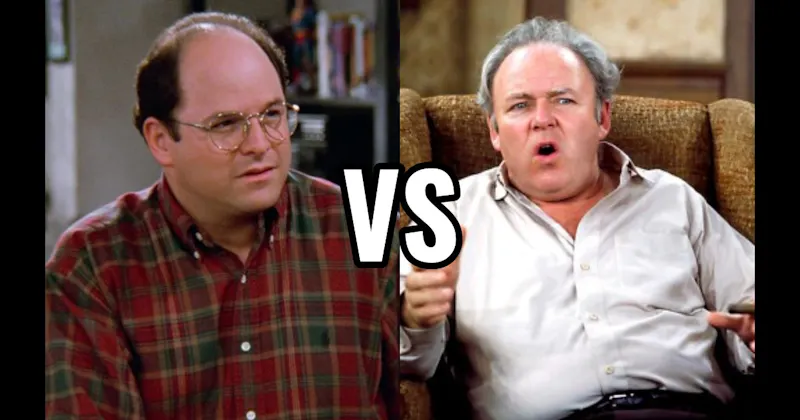 Archie Bunker (All in the Family) vs. George Costanza (Seinfeld)