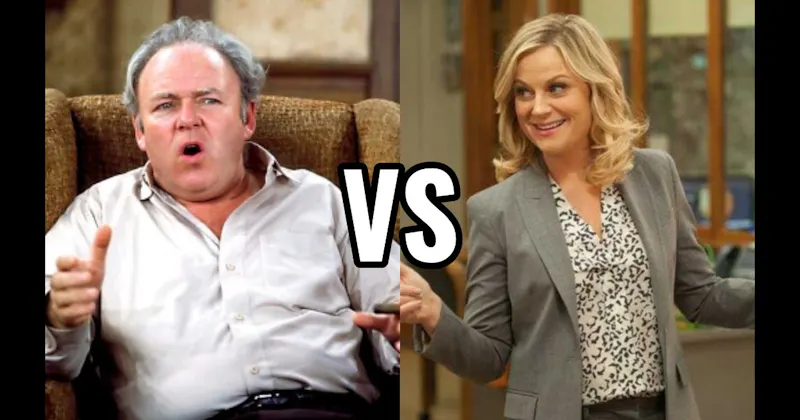 Archie Bunker (All in the Family) vs. Leslie Knope (Parks and Recreation)