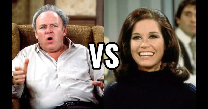 Archie Bunker (All in the Family) vs. Mary Richards (The Mary Tyler Moore Show)