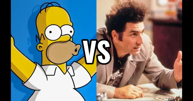 Cosmo Kramer (Seinfeld) vs. Homer Simpson (The Simpsons)