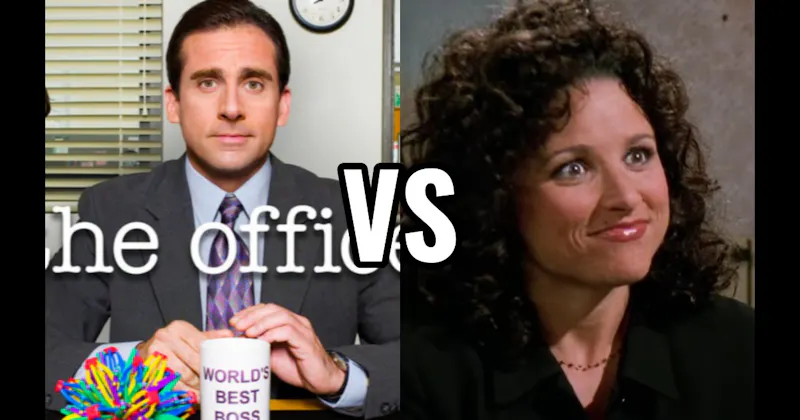 Elaine Benes (Seinfeld) vs. Michael Scott (The Office)