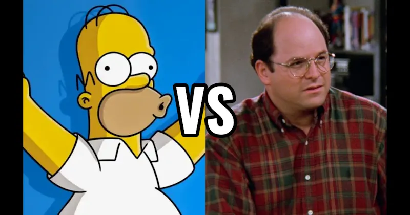 George Costanza (Seinfeld) vs. Homer Simpson (The Simpsons)