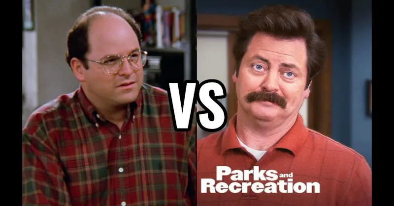 George Costanza (Seinfeld) vs. Ron Swanson (Parks and Recreation)