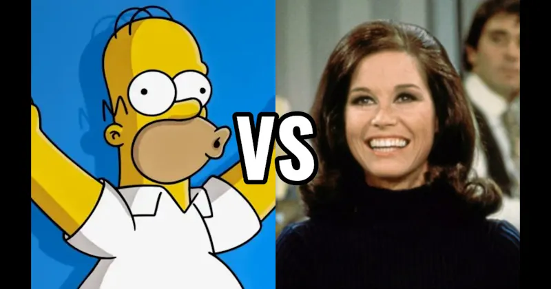 Homer Simpson (The Simpsons) vs. Mary Richards (The Mary Tyler Moore Show)