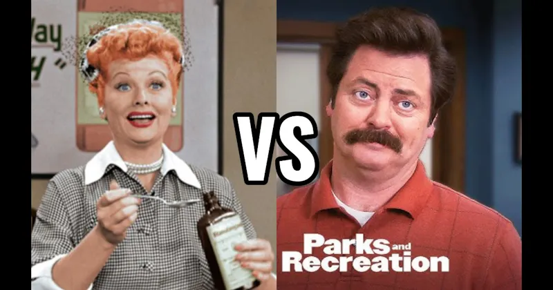 Lucy Ricardo (I Love Lucy) vs. Ron Swanson (Parks and Recreation)