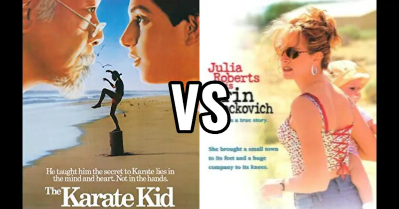 Erin Brockovich vs. Karate Kid (1984)