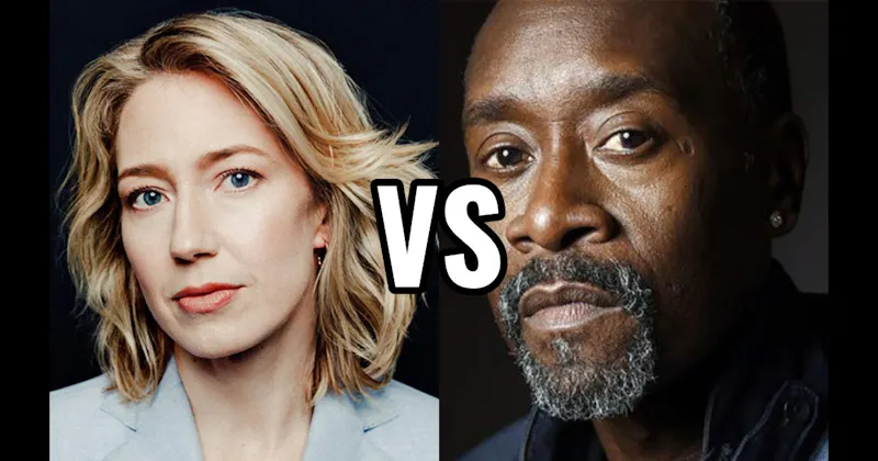 Carrie Coon vs. Don Cheadle