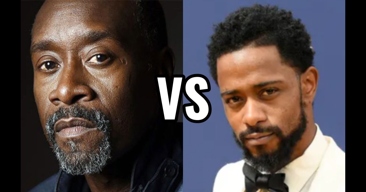 Don Cheadle vs LaKeith Stanfield: Don Cheadle Leads