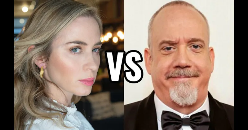 Emily Blunt vs. Paul Giamatti