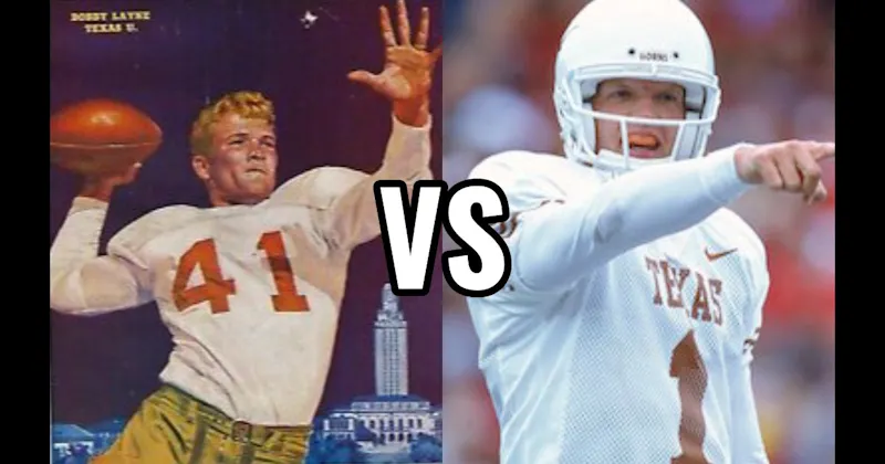 Bobby Layne vs. Chris Simms