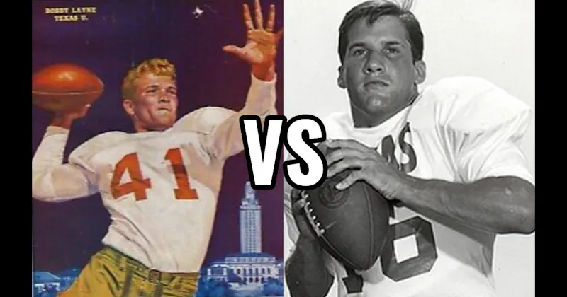 Bobby Layne vs. James Street