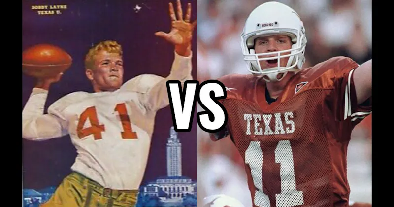 Bobby Layne vs. Major Applewhite