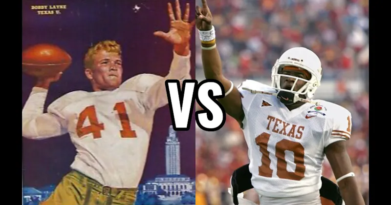 Bobby Layne vs. Vince Young