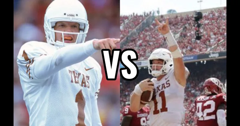 Chris Simms vs. Sam Ehlinger