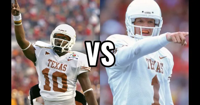 Chris Simms vs. Vince Young