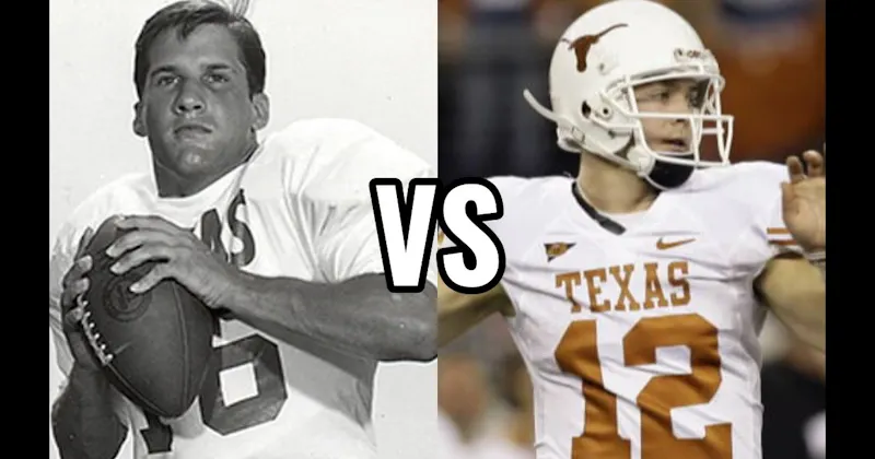 Colt McCoy vs. James Street