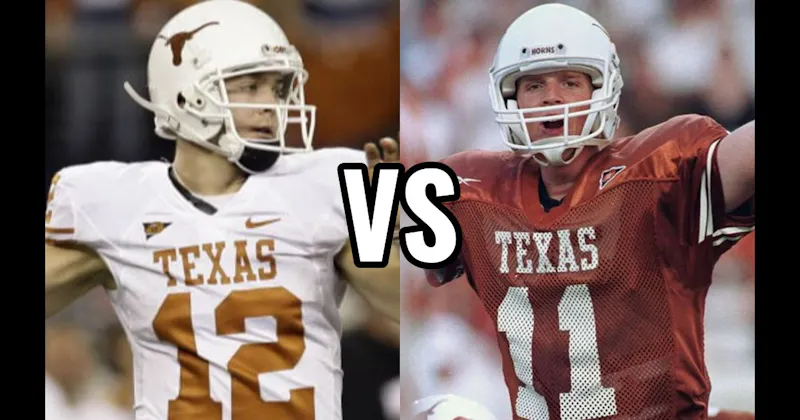 Colt McCoy vs. Major Applewhite