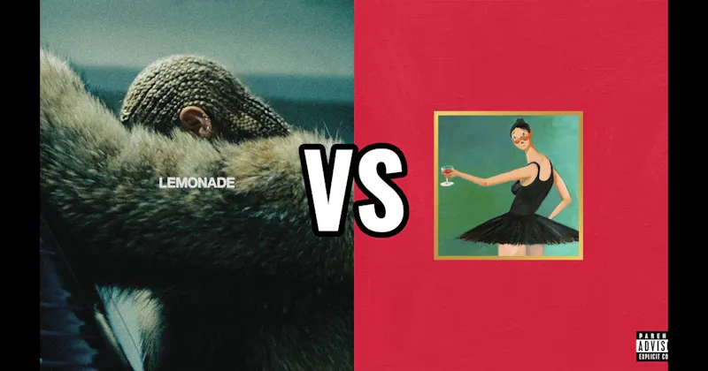 Lemonade vs. My Beautiful Dark Twisted Fantasy