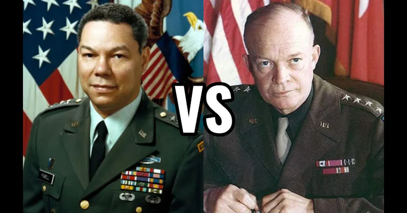 Colin Powell vs. Dwight D. Eisenhower