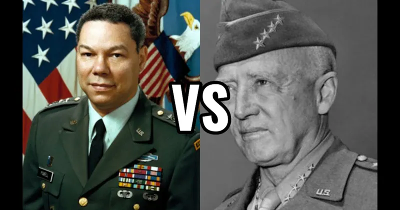 Colin Powell vs. George S. Patton