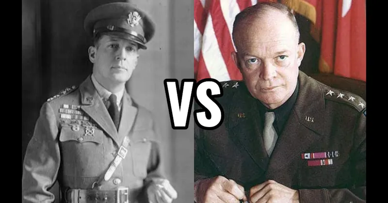 Douglas MacArthur vs. Dwight D. Eisenhower