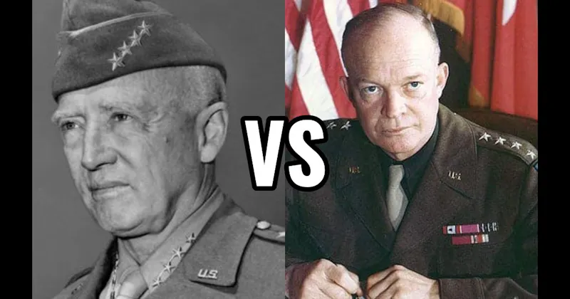 Dwight D. Eisenhower vs. George S. Patton