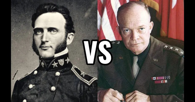 Dwight D. Eisenhower vs. Stonewall Jackson