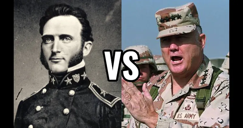 Norman Schwarzkopf  vs. Stonewall Jackson