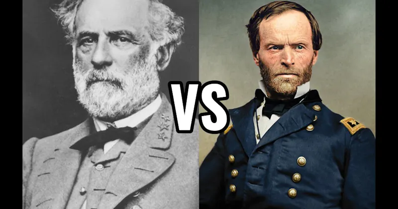 Robert E. Lee vs. William T. Sherman