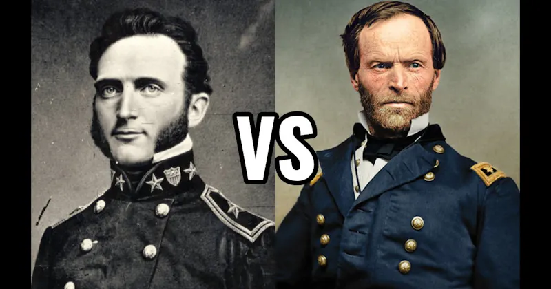 Stonewall Jackson vs. William T. Sherman